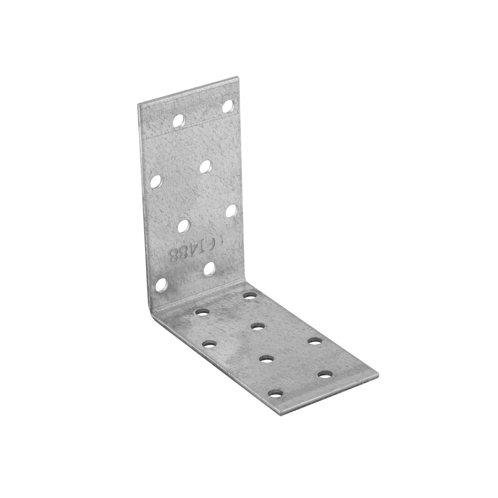 Hoekanker Verzinkt 80 x 80 x 40 mm - Per Stuk