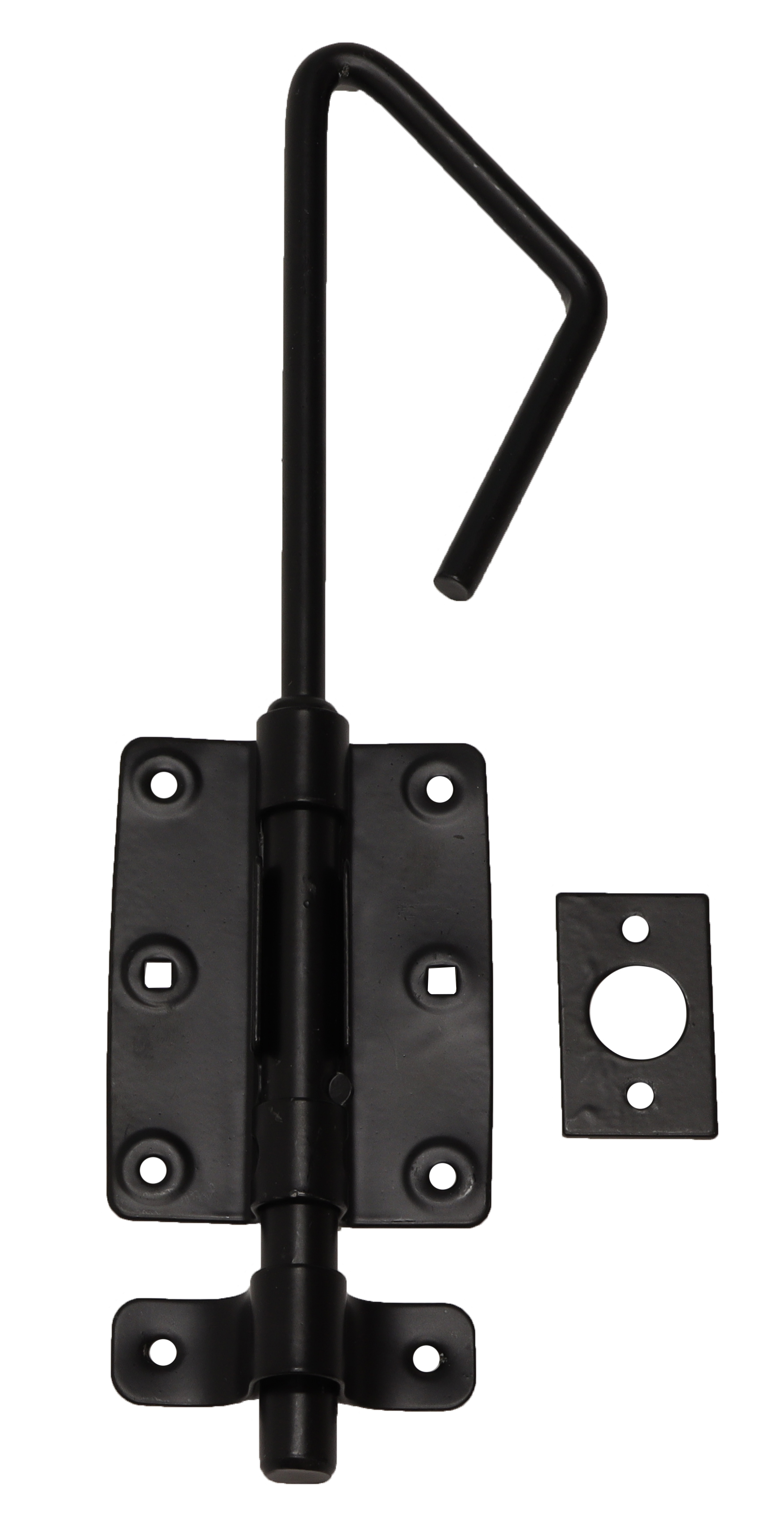Staartgrendel Zwart Verzinkt 30 cm - Per Stuk