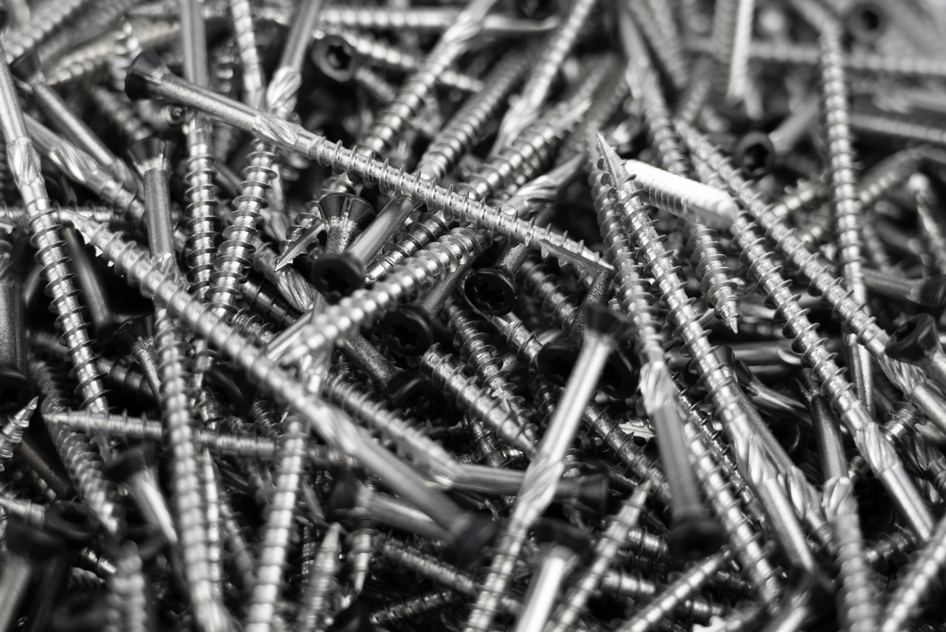 Voordeelemmer Potdekselschroeven Zwart RVS 410 4.0 x 60 mm Torx 15 Deeldraad - 1000 stuks, foto 4 van 5