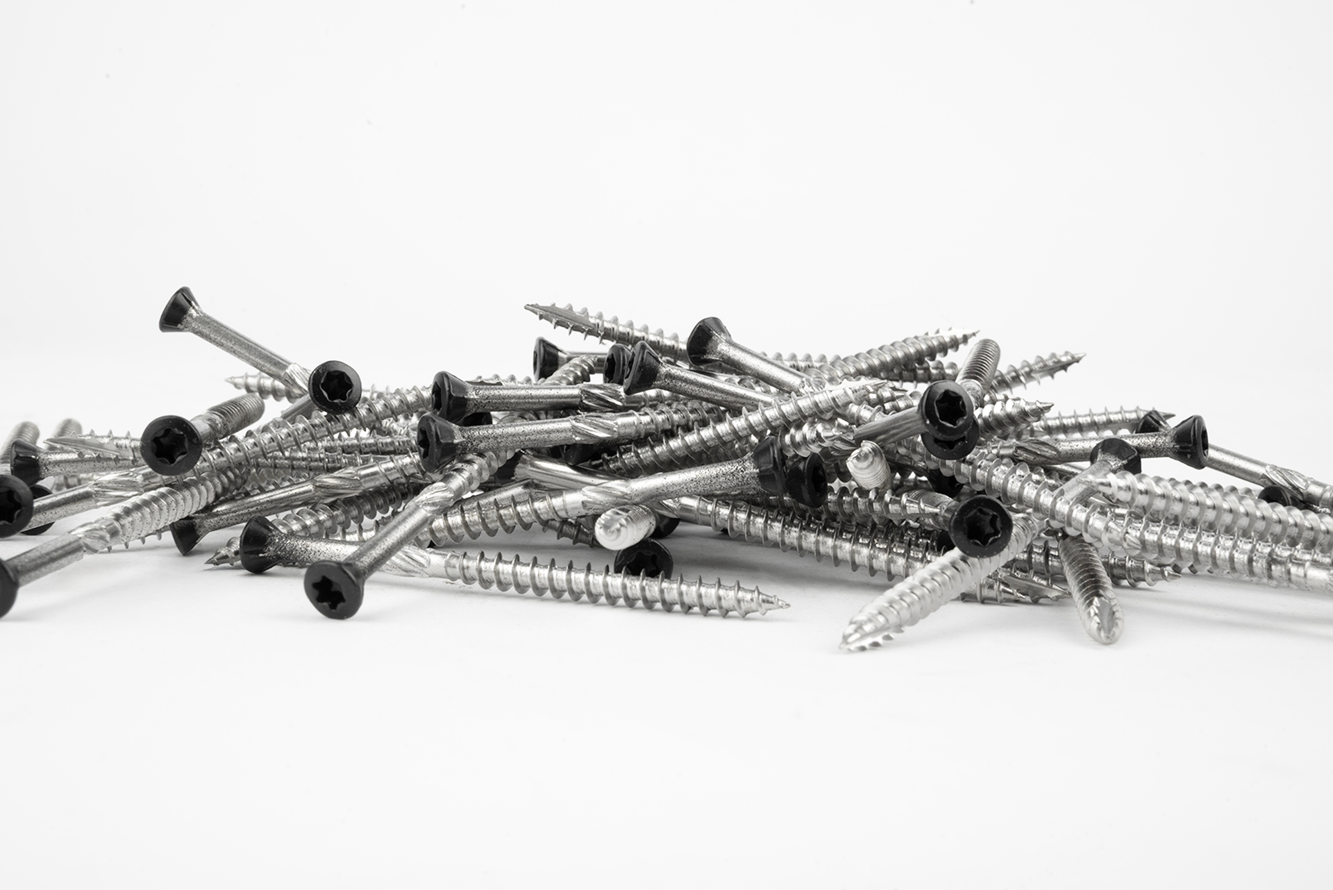Voordeelemmer Potdekselschroeven Zwart RVS 410 4.0 x 60 mm Torx 15 Deeldraad - 1000 stuks, foto 5 van 5