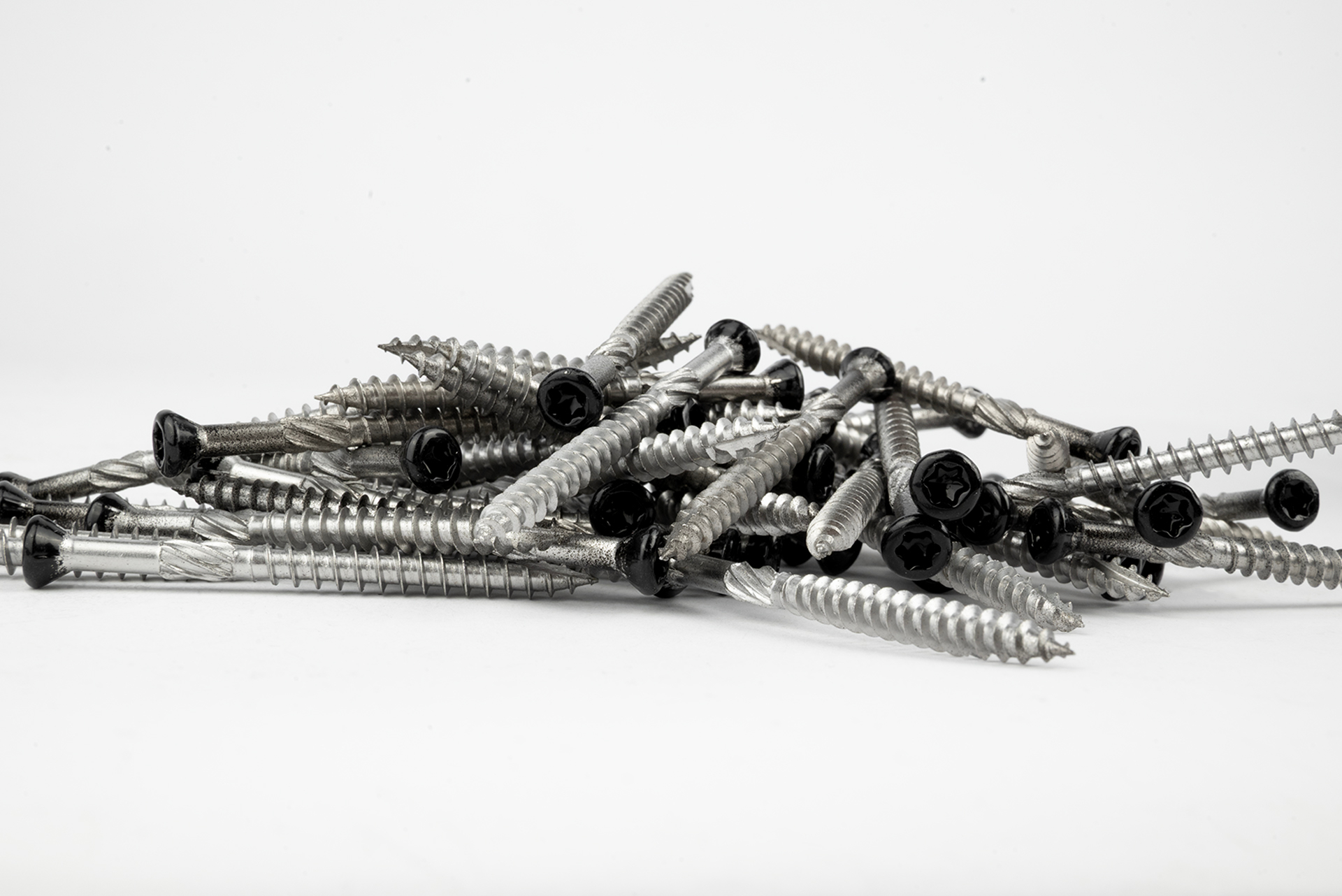 Voordeelemmer Potdekselschroeven Zwart RVS 410 5.0 x 50 mm Torx 25 Deeldraad - 1000 stuks, foto 5 van 5