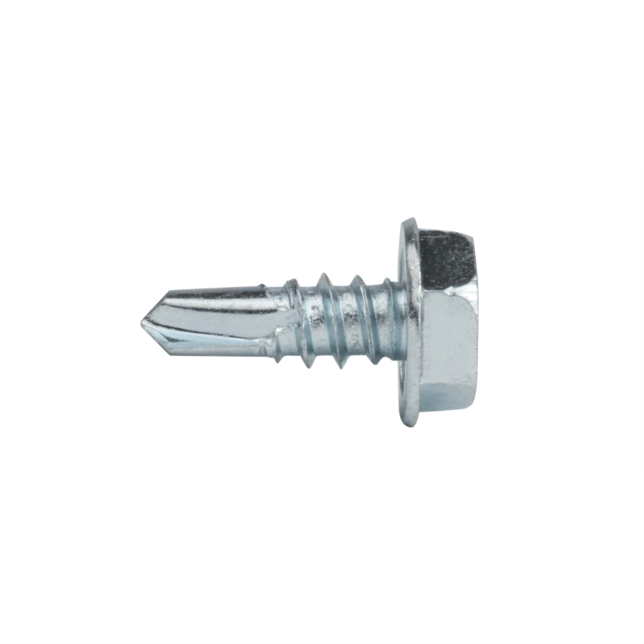 Zelfborende schroeven 4,8 x 13 mm Verzinkt Zeskantkop - Doos 200 stuks, foto 2 van 3