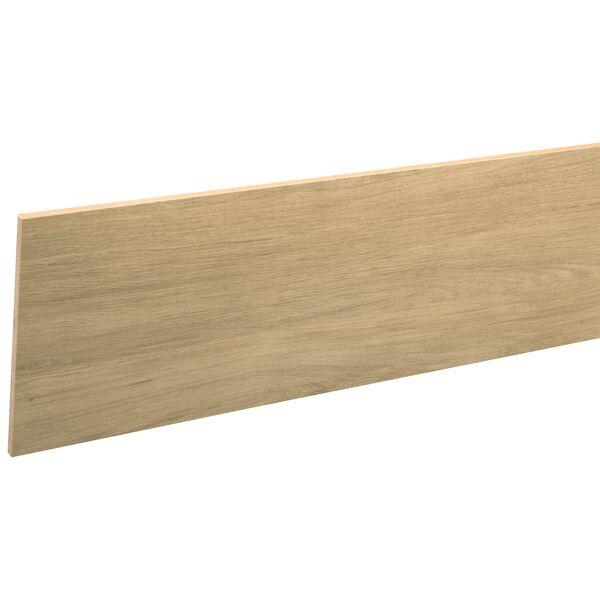 PVC Stootbord Grijs Eiken - 130 x 20 cm