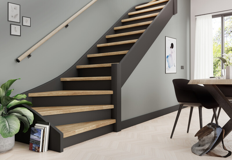 PVC Stootbord Zwart - 130 x 20 cm, foto 3 van 3