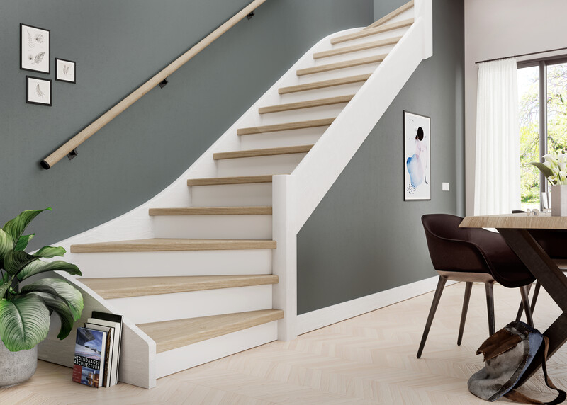PVC Stootbord Wit - 130 x 20 cm, foto 5 van 5
