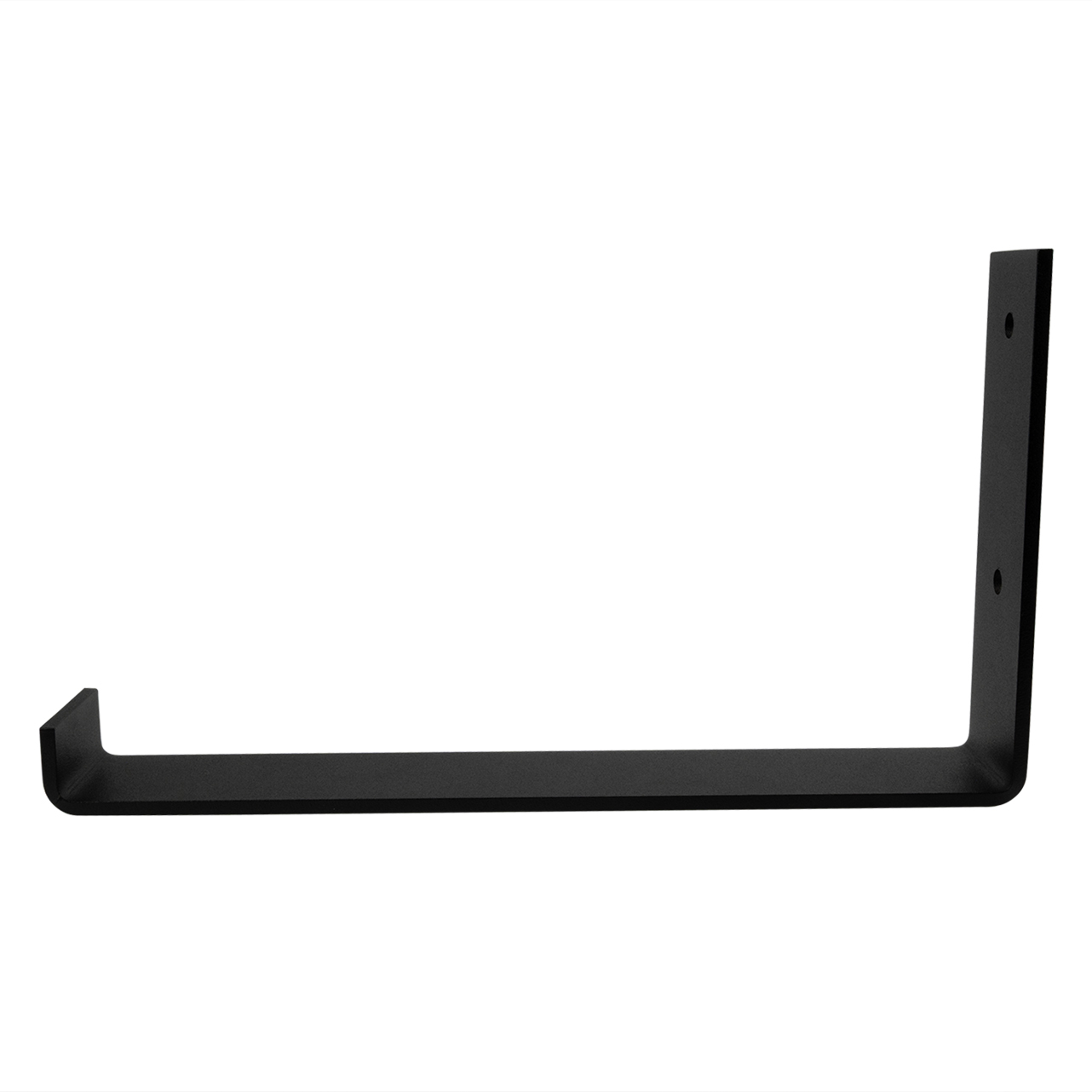 Plankdrager Zwart Industrieel Hangend 15 x 25 cm - Set 2 Stuks, foto 3 van 6