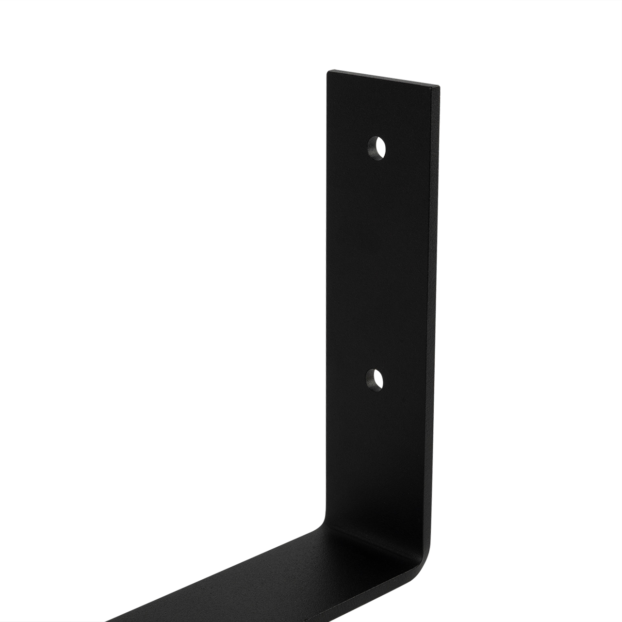 Plankdrager Zwart Industrieel Hangend 15 x 25 cm - Set 2 Stuks, foto 4 van 6