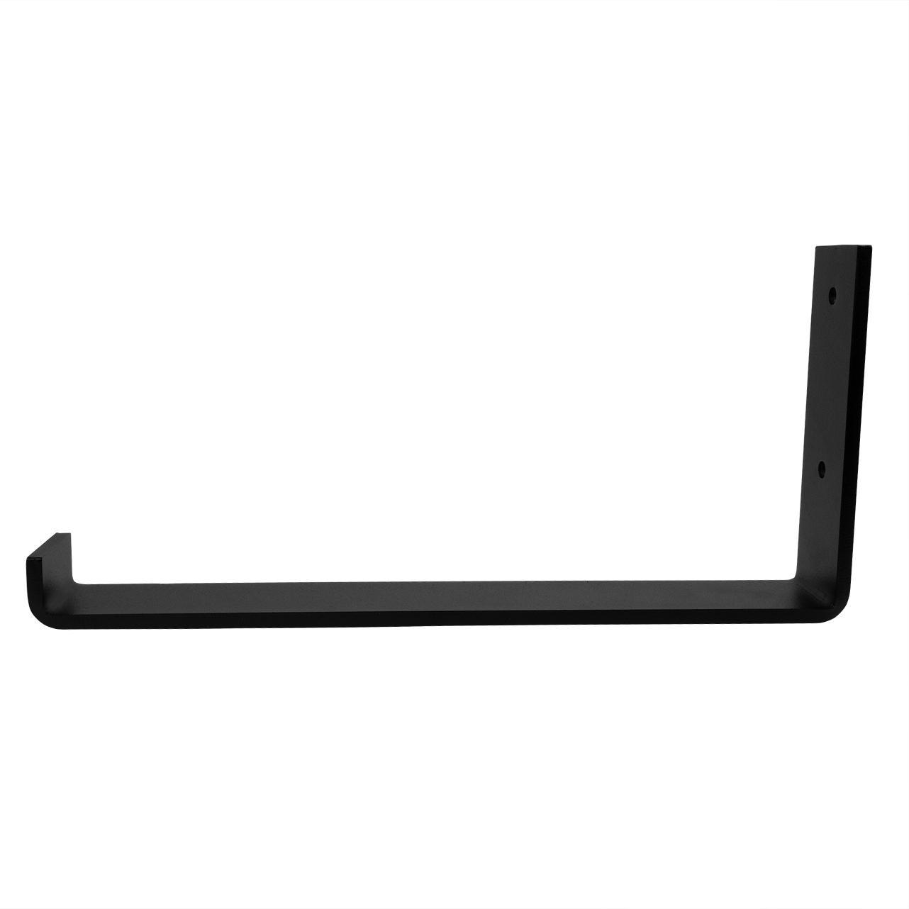 Plankdrager Zwart Industrieel Hangend 15 x 30 cm - Set 2 Stuks, foto 2 van 5
