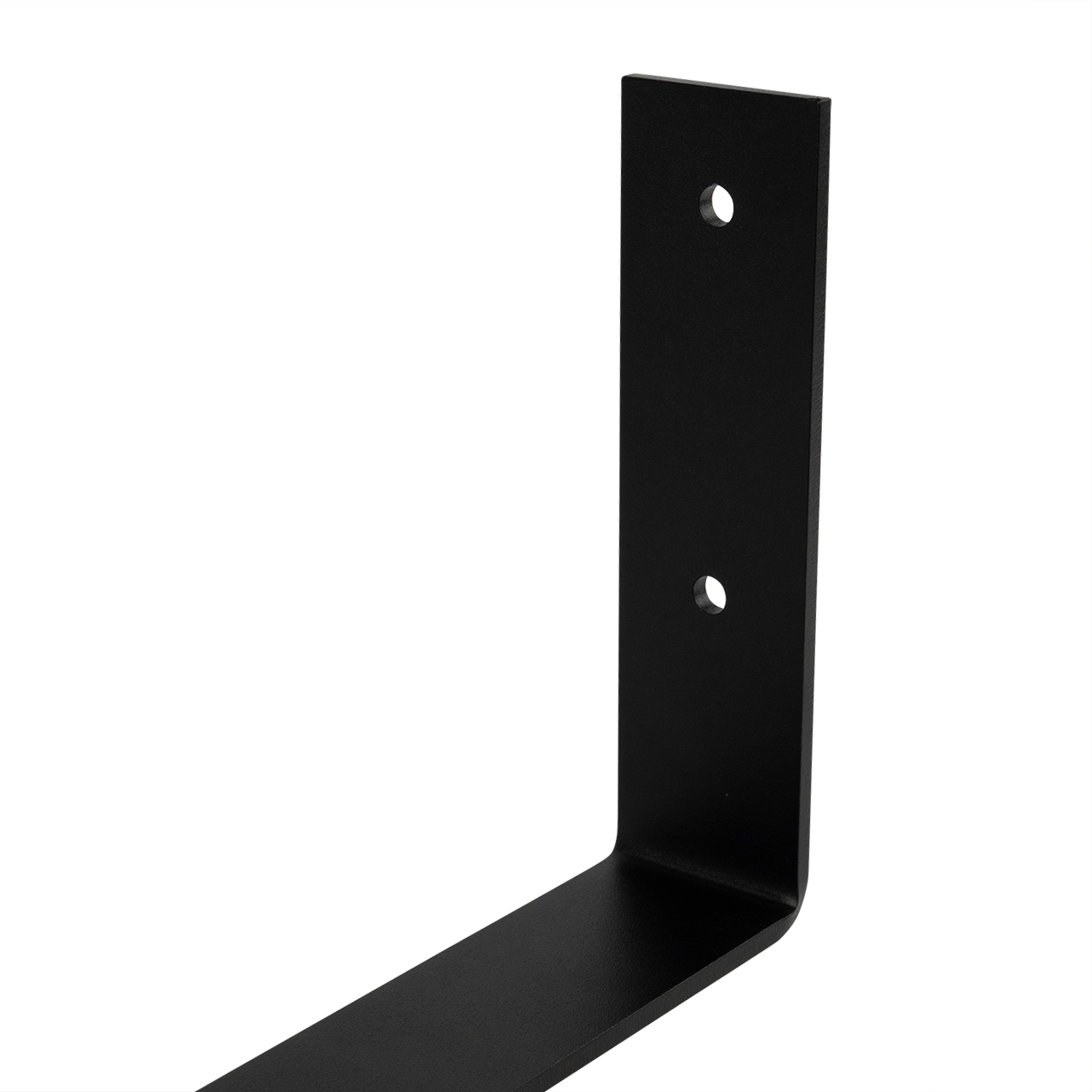 Plankdrager Zwart Industrieel Hangend 15 x 30 cm - Set 2 Stuks, foto 3 van 5