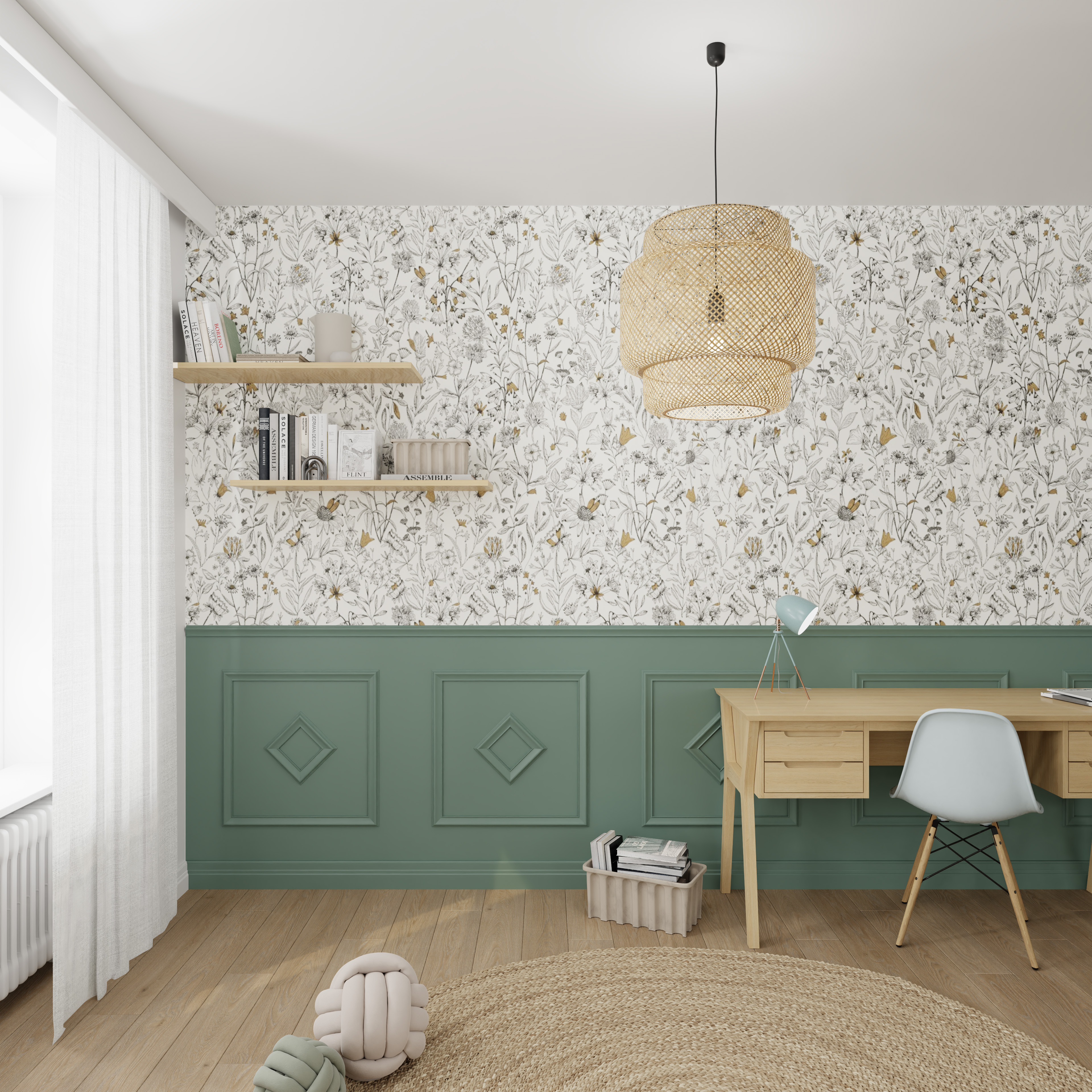 Sierlijst muur kant en klaar - 20 x 20 cm - Per Set, foto 4 van 6