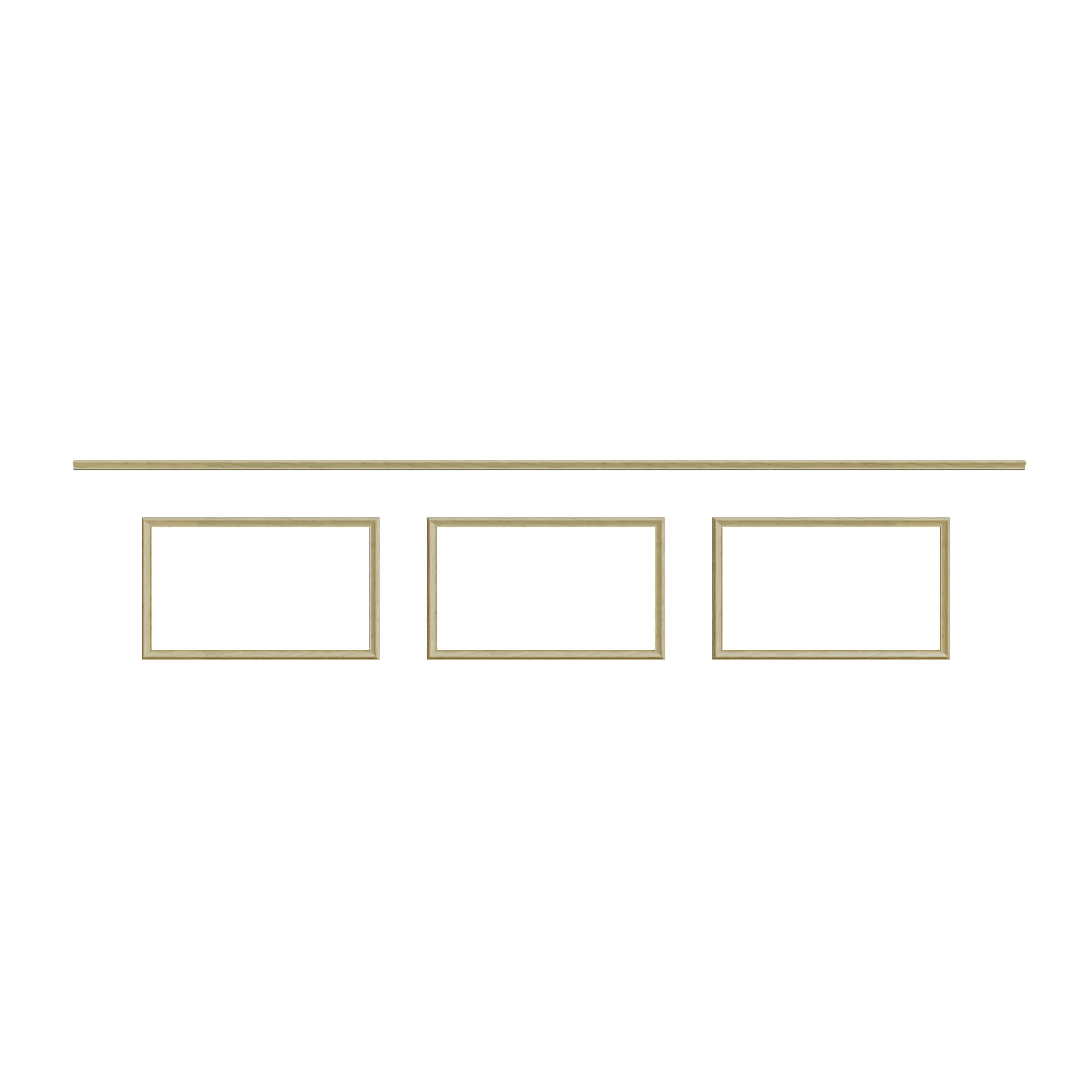 Sierlijst muur kant en klaar - 100 x 60 cm - Per Set, foto 4 van 6