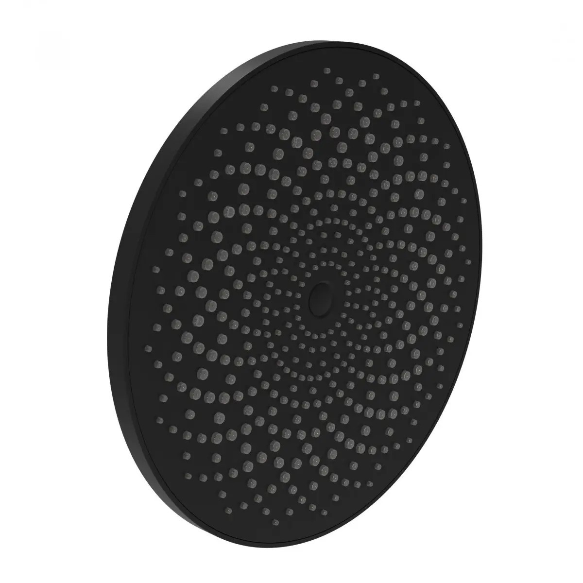 Stortdouchekop Zwart - Diameter 26 cm - Per Stuk