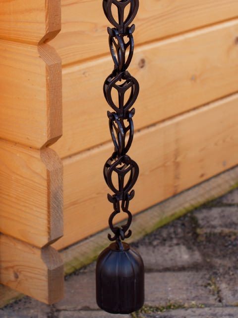 Regenketting Pvc Antraciet - Per Stuk, foto 2 van 2