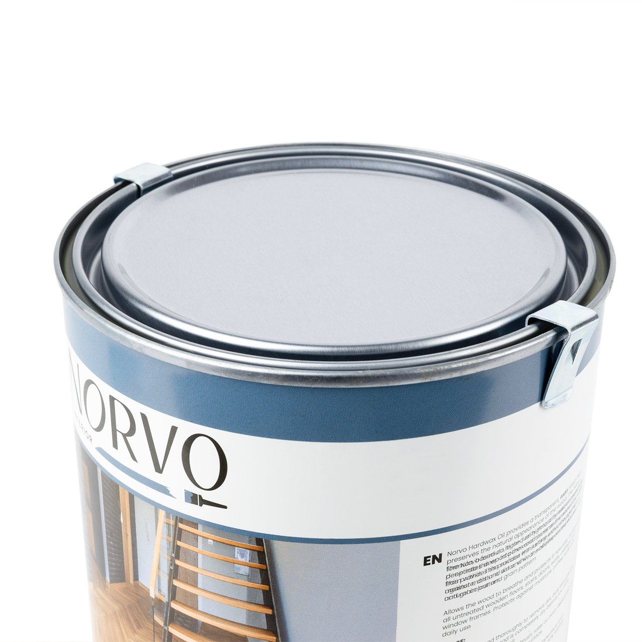 Norvo - Hardwax Olie Mat Naturel - 1 L, foto 2 van 3