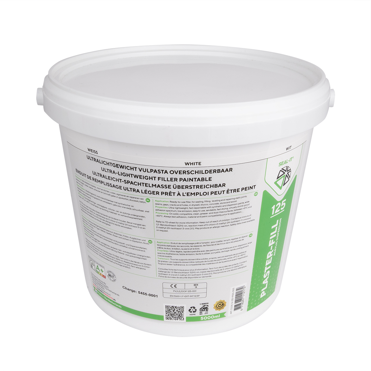 Gipsplaatvuller 5 Liter - Per Stuk