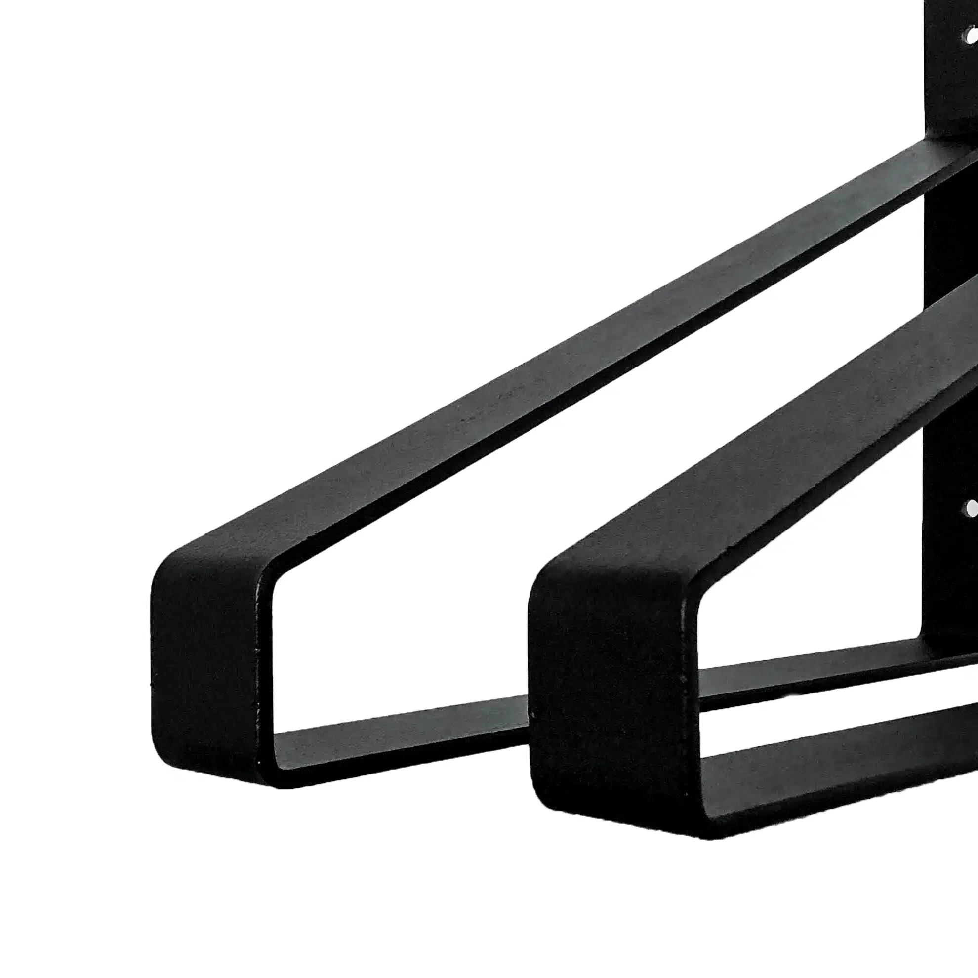Plankdrager Zwart Industrieel 35 x 25 cm - Set 2 Stuks, foto 3 van 4