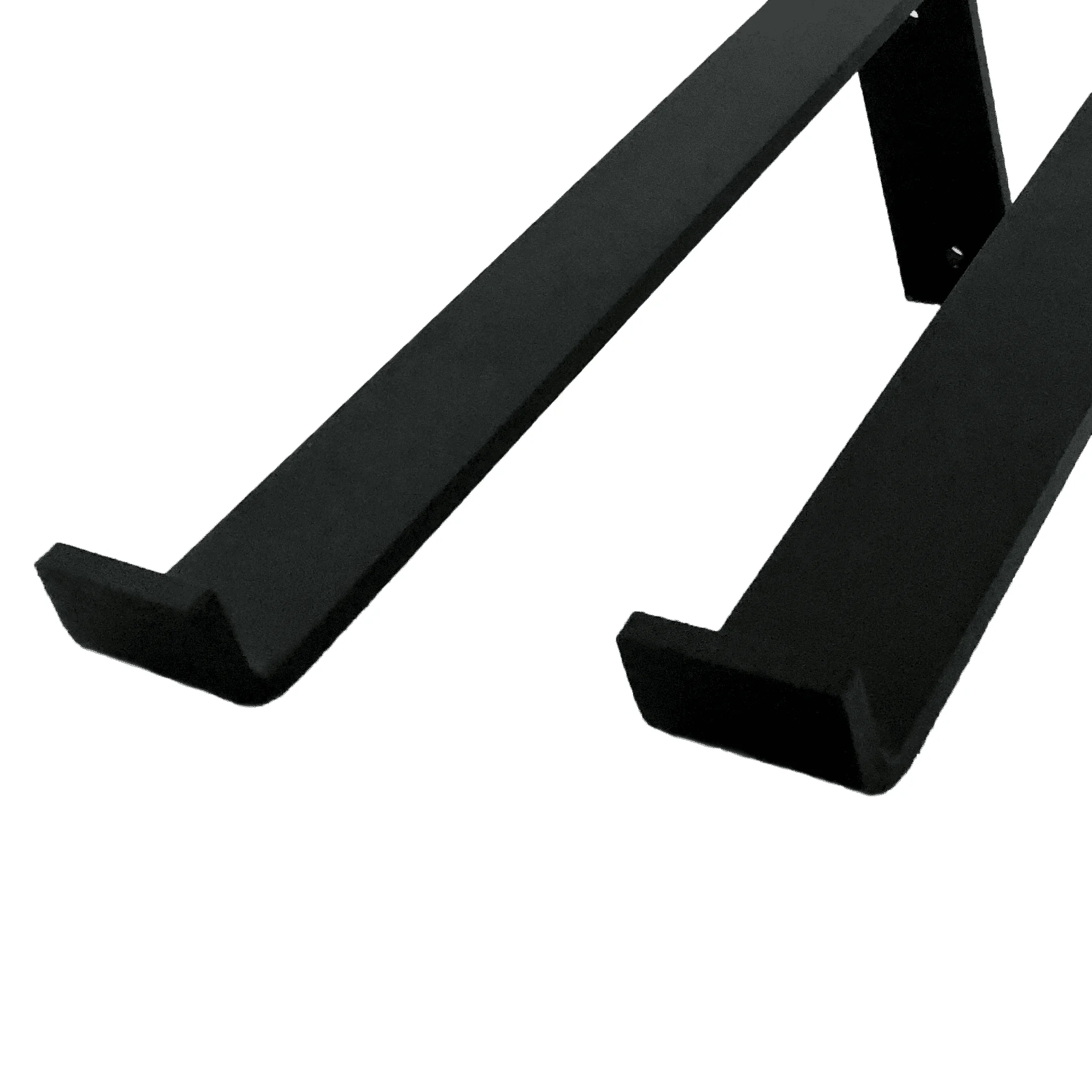 Plankdrager Zwart Industrieel Staand 15 x 40 cm - Set 2 Stuks, foto 2 van 4