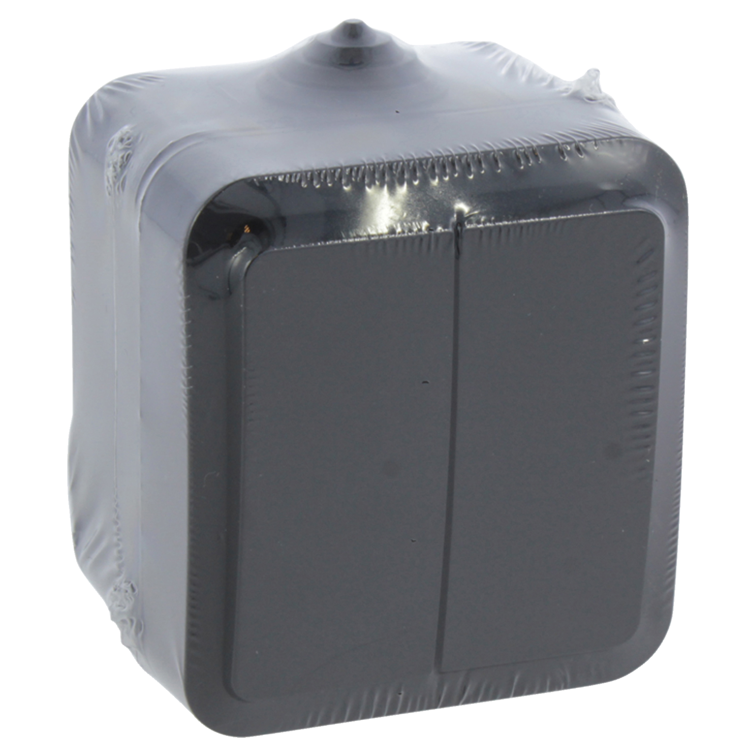 Opbouw Serieschakelaar IP54 Spatwaterdicht Zwart - Per Stuk, foto 2 van 6