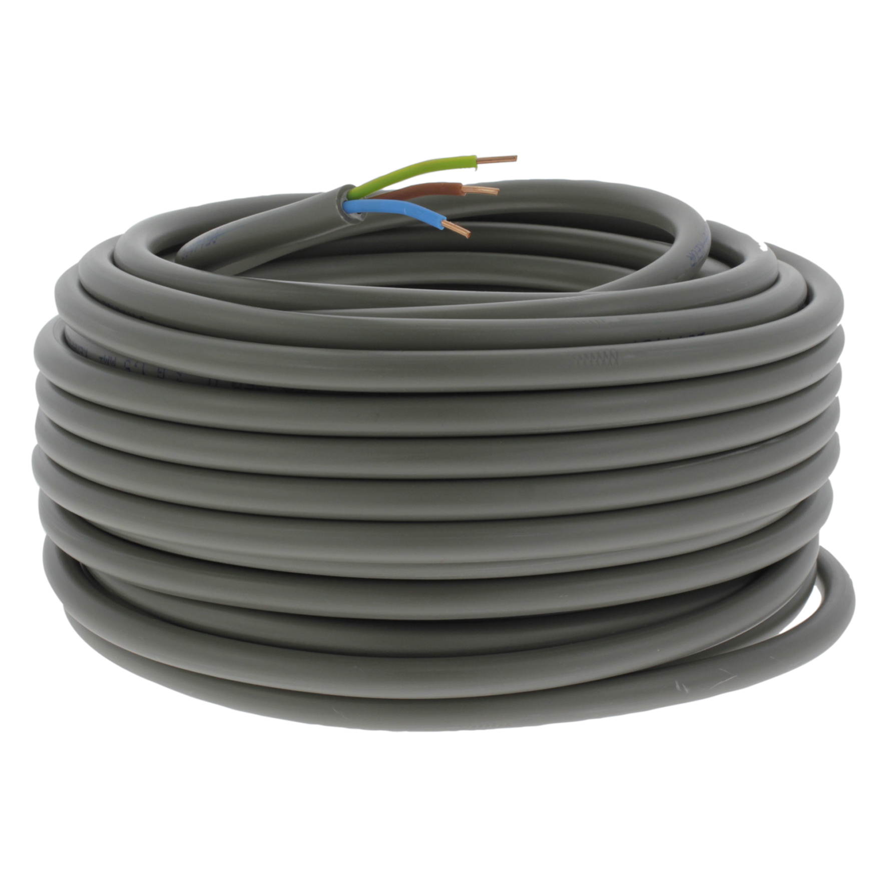 Buitenkabel XMVK 3 x 1,5 mm² Grijs - Rol 20 Meter, foto 4 van 6