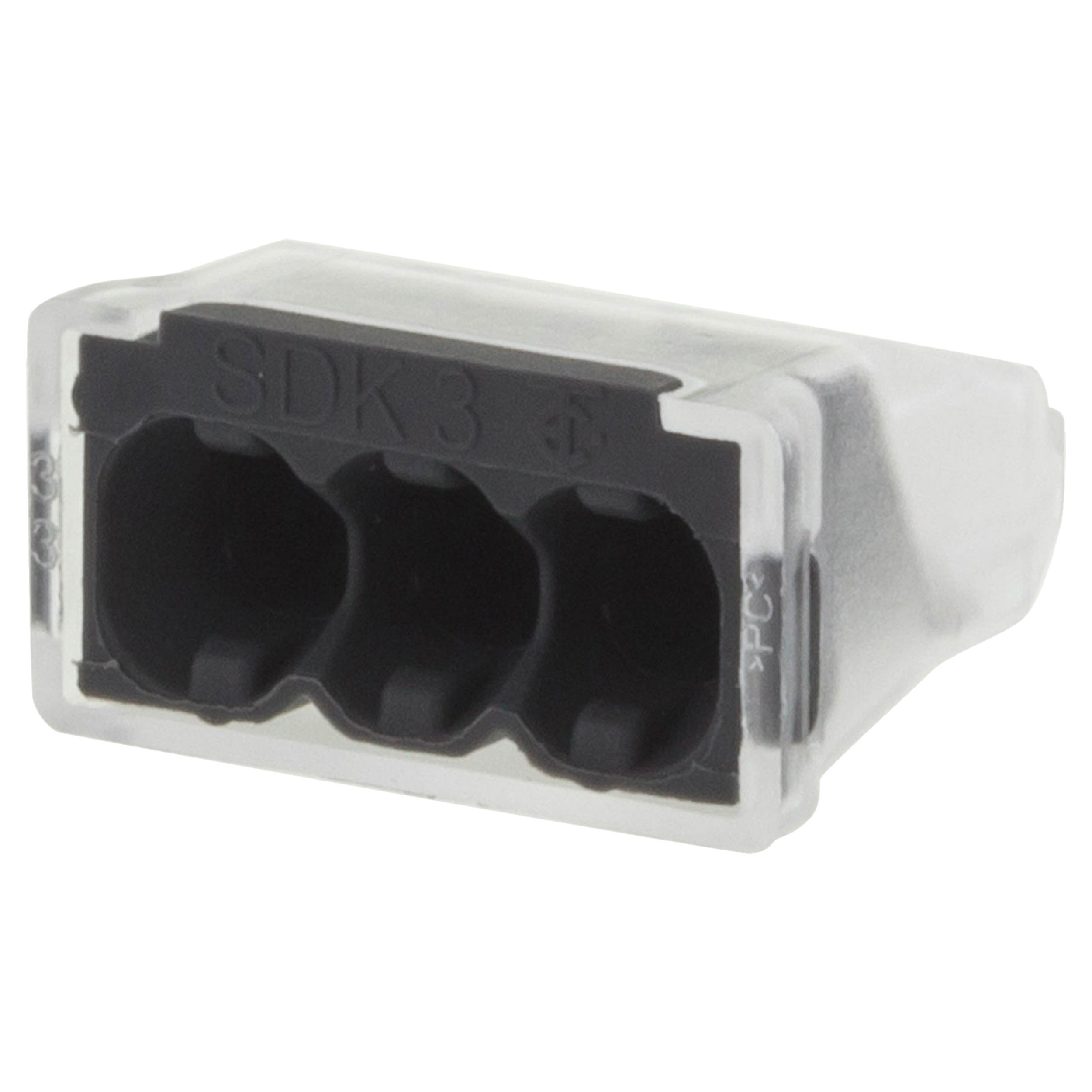 Lasdop 3-polig 1,0-2,5 mm² - 10 Stuks