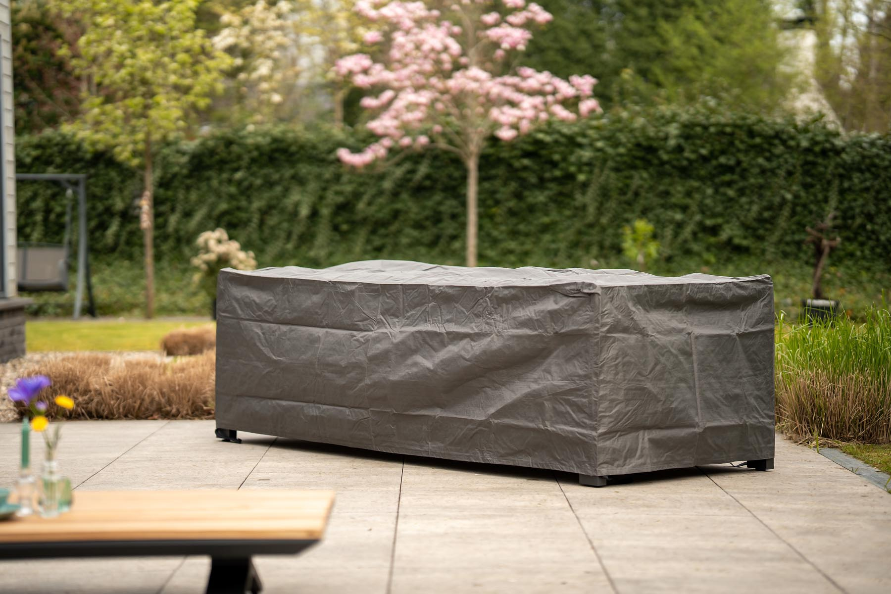 Beschermhoes Tuintafel tot Ø180 cm 185 x 105 x 75 cm - Per Stuk, foto 3 van 3