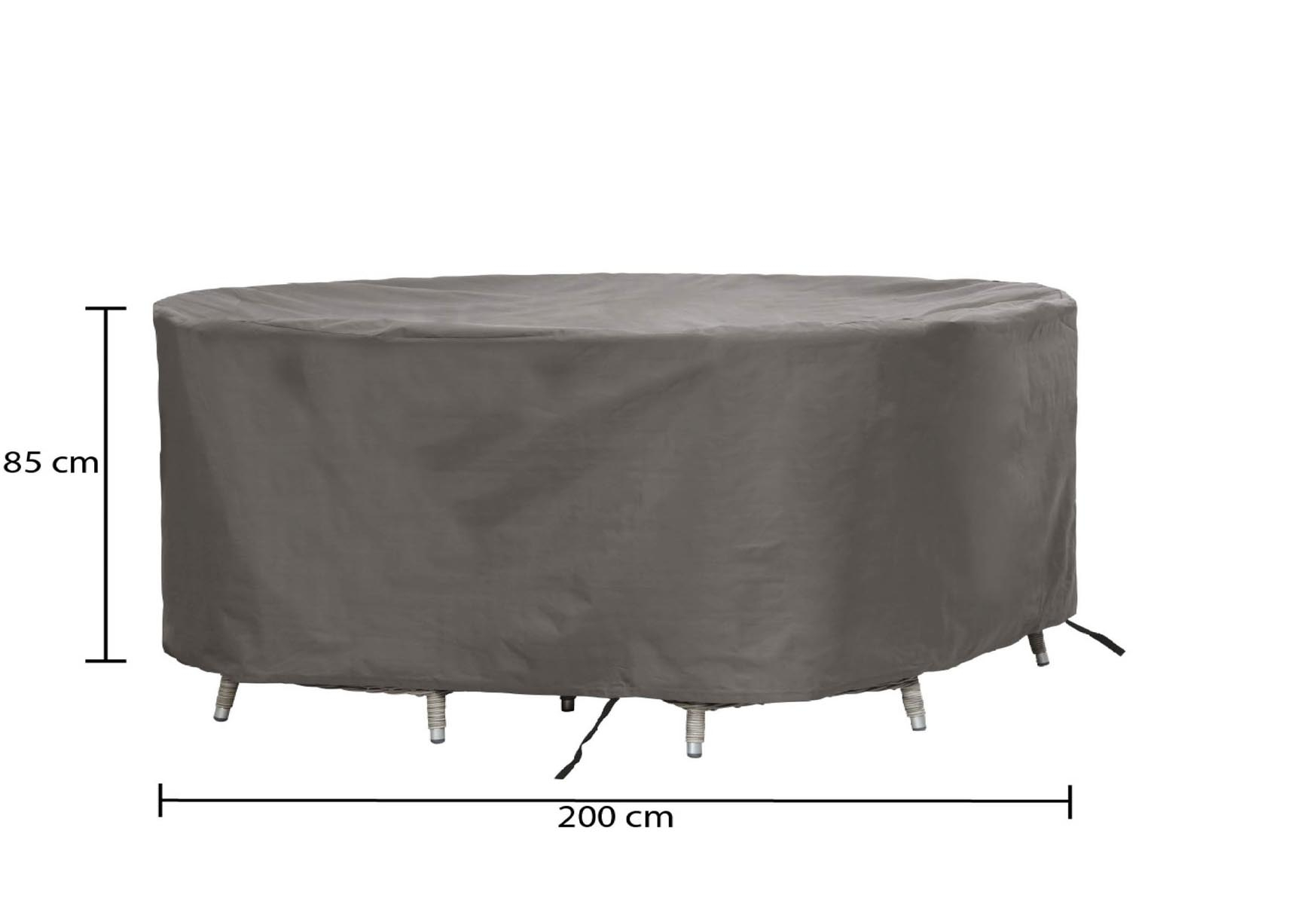 Beschermhoes Tuinset Rond tot Ø150 cm + Stoelen Ø200 x 85 cm - Per Stuk, foto 2 van 2