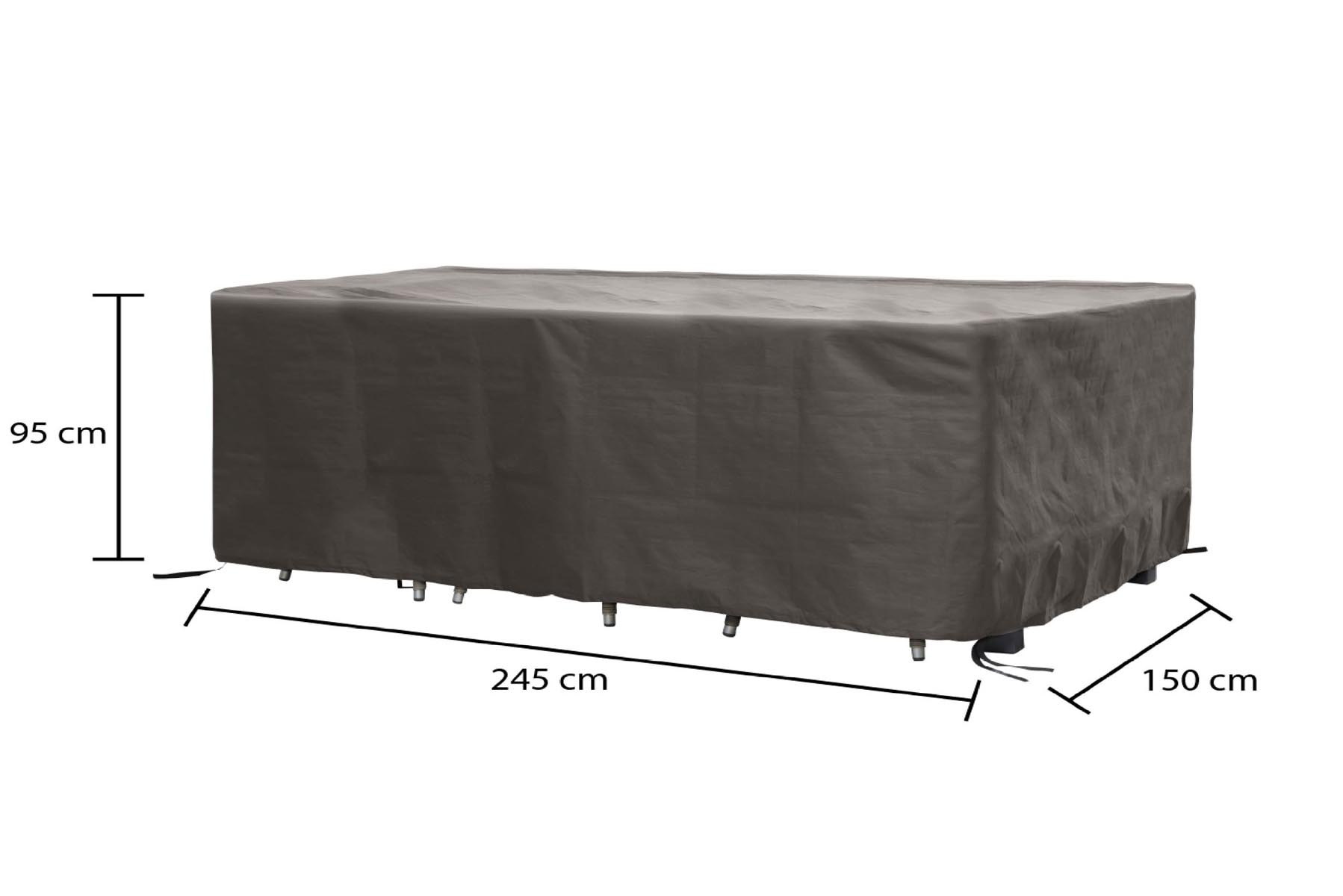 Beschermhoes Tuinset Maat L 245 x 150 x 95 cm - Per Stuk, foto 3 van 3
