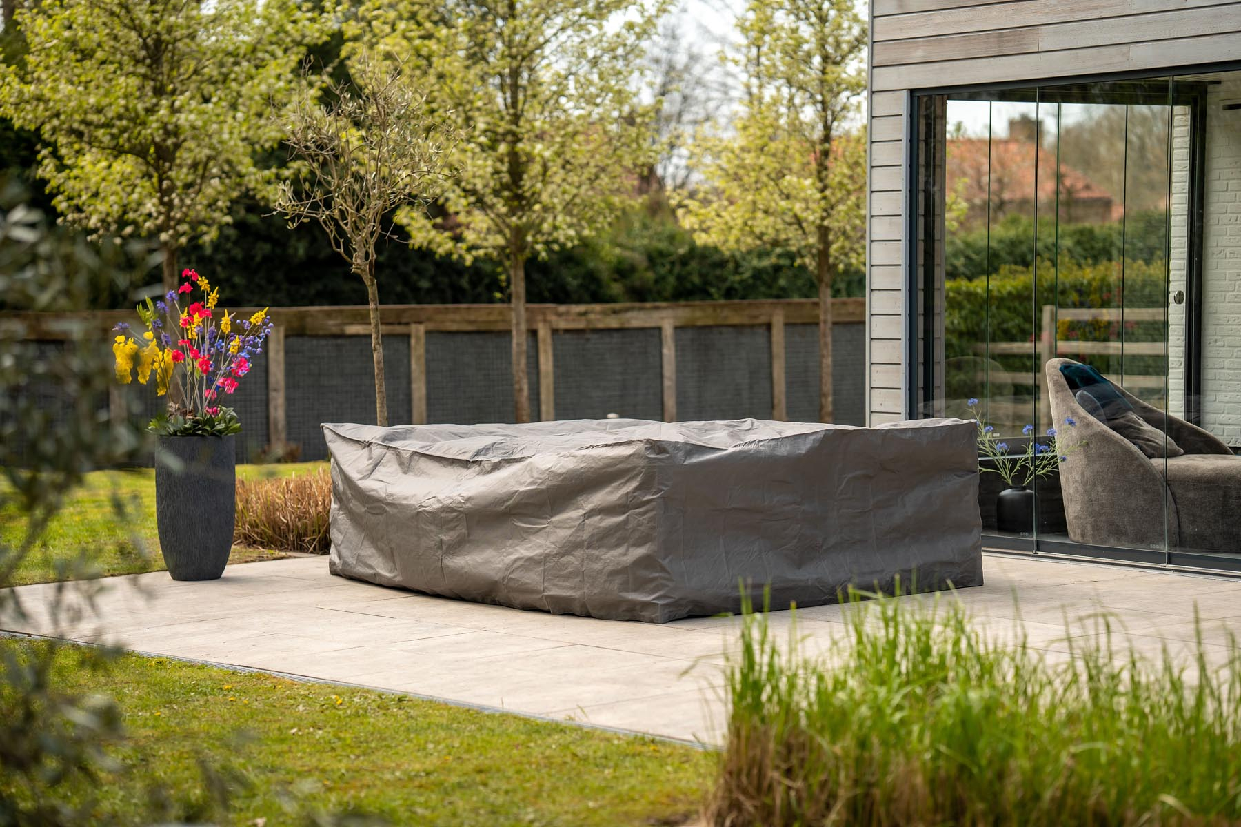 Beschermhoes Loungeset Maat M 240 x 180 x 75 cm - Per Stuk, foto 2 van 3