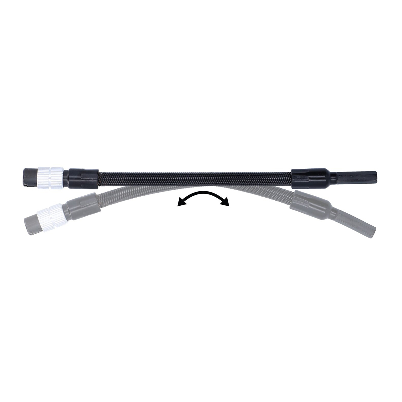 Flexibele Bithouder Snelwissel 1/4 inch 200 mm