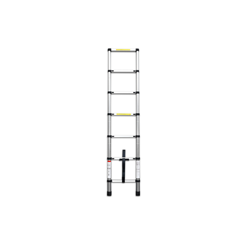 Telescoopladder Aluminium 2 meter 7 treden