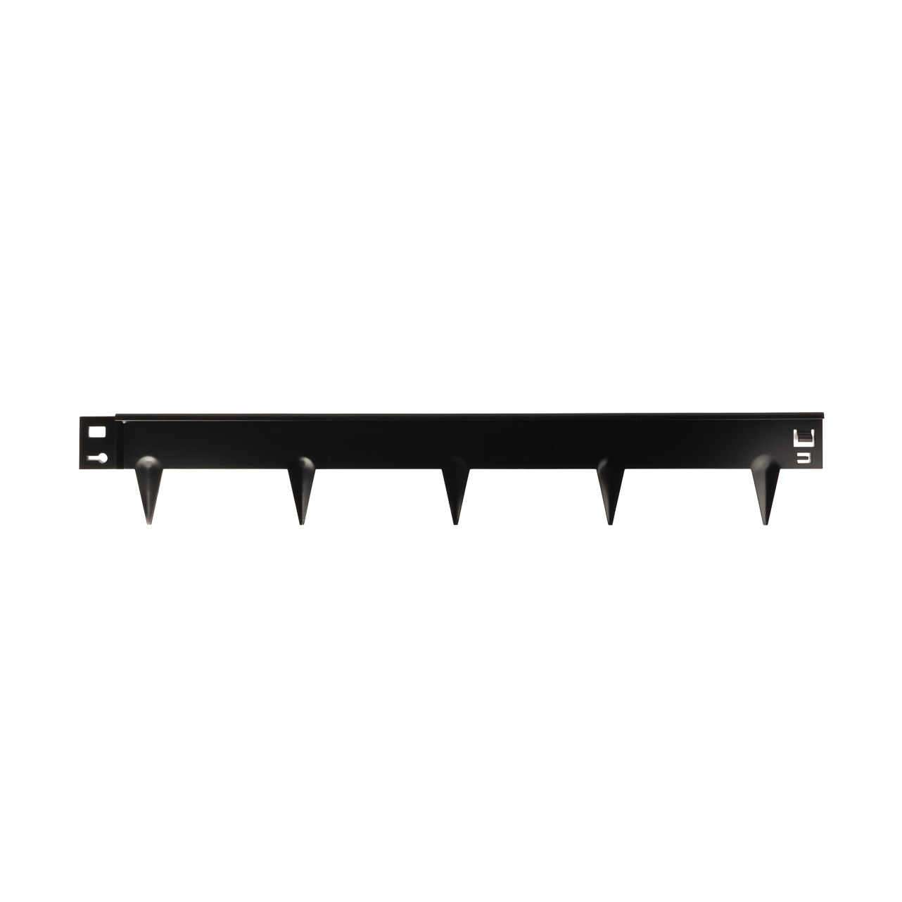 Zwarte Borderrand met Omgevouwen Rand 16 x 106 cm - Per stuk
