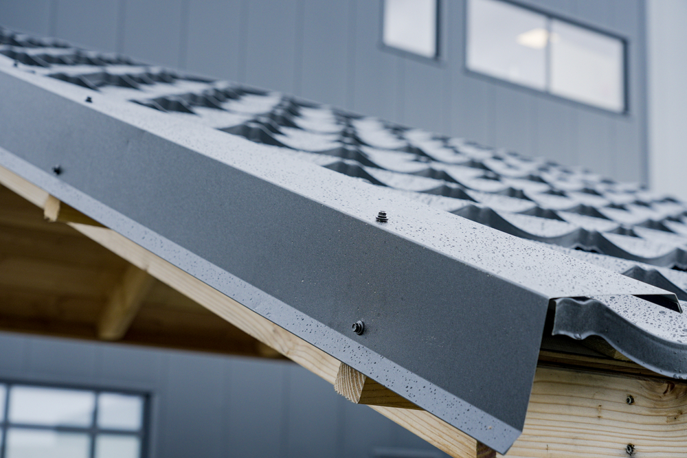 Windveer 90 cm Antraciet Grijs voor Dakpanplaat Morgen in huis