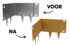 voornaCortenstaalBorderrandbinnenhoekvoorBorderrand24cmHoogFlexibel