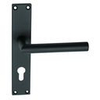 Quincaillerie de porte noire
