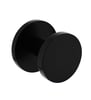 voordeurknop_rond_aluminium_zwart