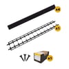 FlexFenceZwartRVS50