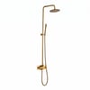 Messing_Buitendouche_Set_Warm_en_Koud_Water_Wandmontage
