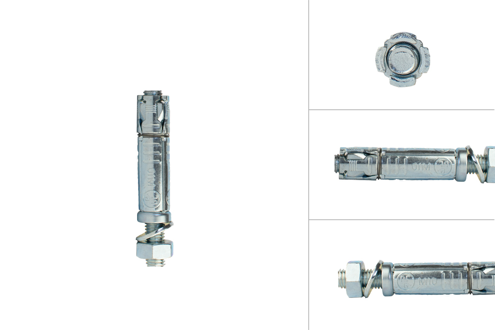 Ancrage En Acier Inoxydable Pour Sols Durs - 200 Mm X 25 Mm X 3,8 Mm, Résistant à La Corrosion, Montage Facile