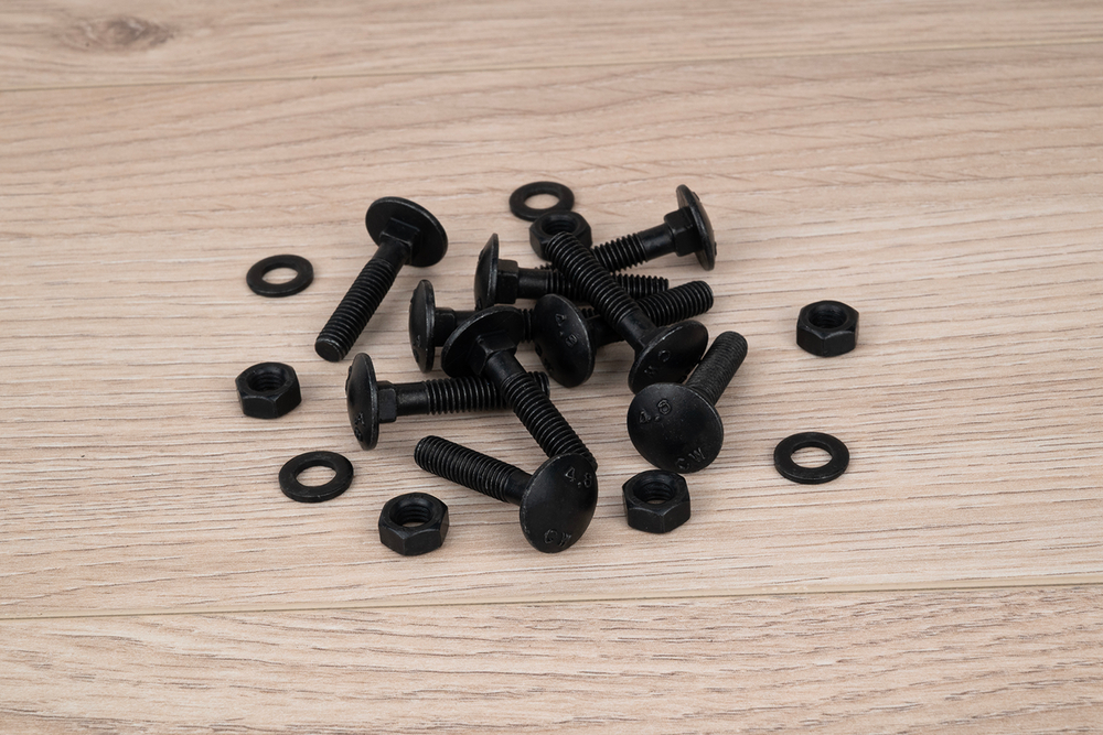 SlotboutenVerzinktZwartM6x30mm