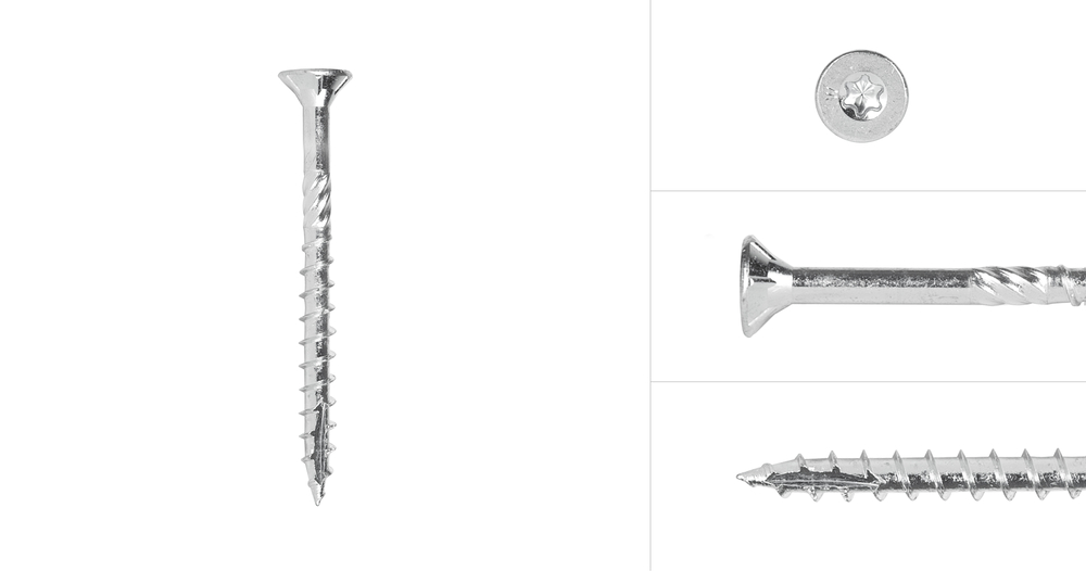 SpaanplaatschroevenVerzinkt4_5x50mmTorx25DeeldraadmetSnijpunt_Doos200Stuks