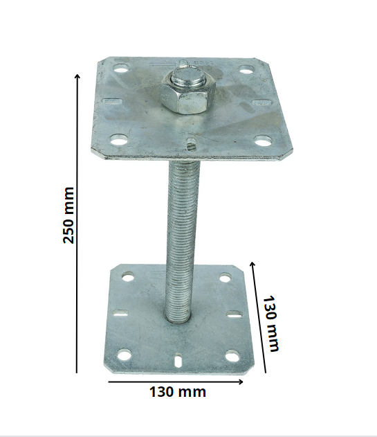 VerstelbarePaalhouderM24voor13x13tot