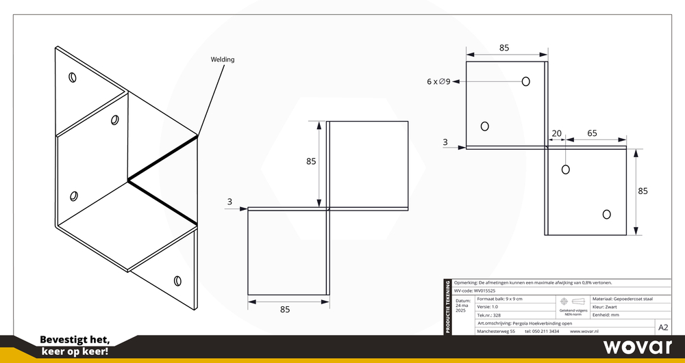 WV015525_Pergolahoekverbindingopenzwart_9x9cm