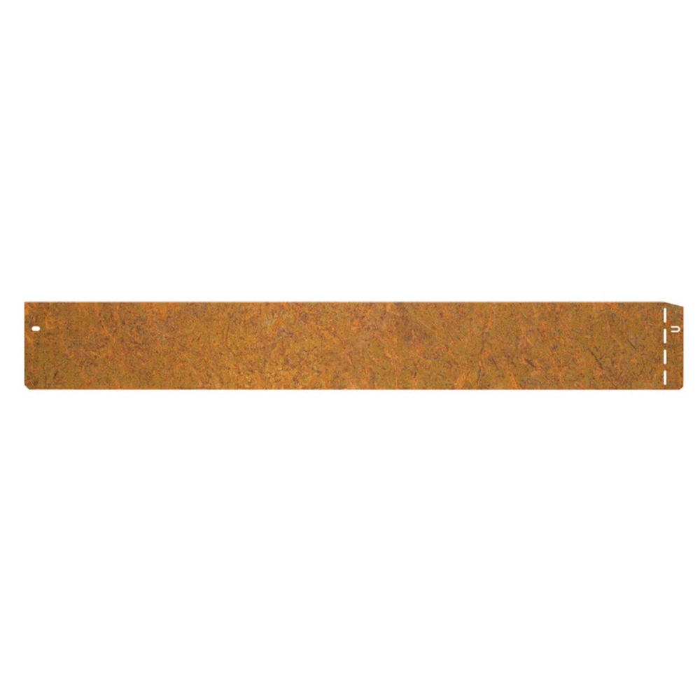 IRKA Bordure De Gazon Acier Corten 20 Cm X 10 M - Bordure De Lit De Jardin Robuste Et Esthétique