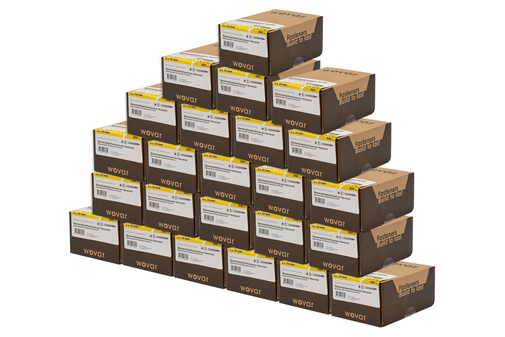 SpaanplaatschroevenVerzinkt4x70mmDeeldraadT20_Overdoos24x200Stuks