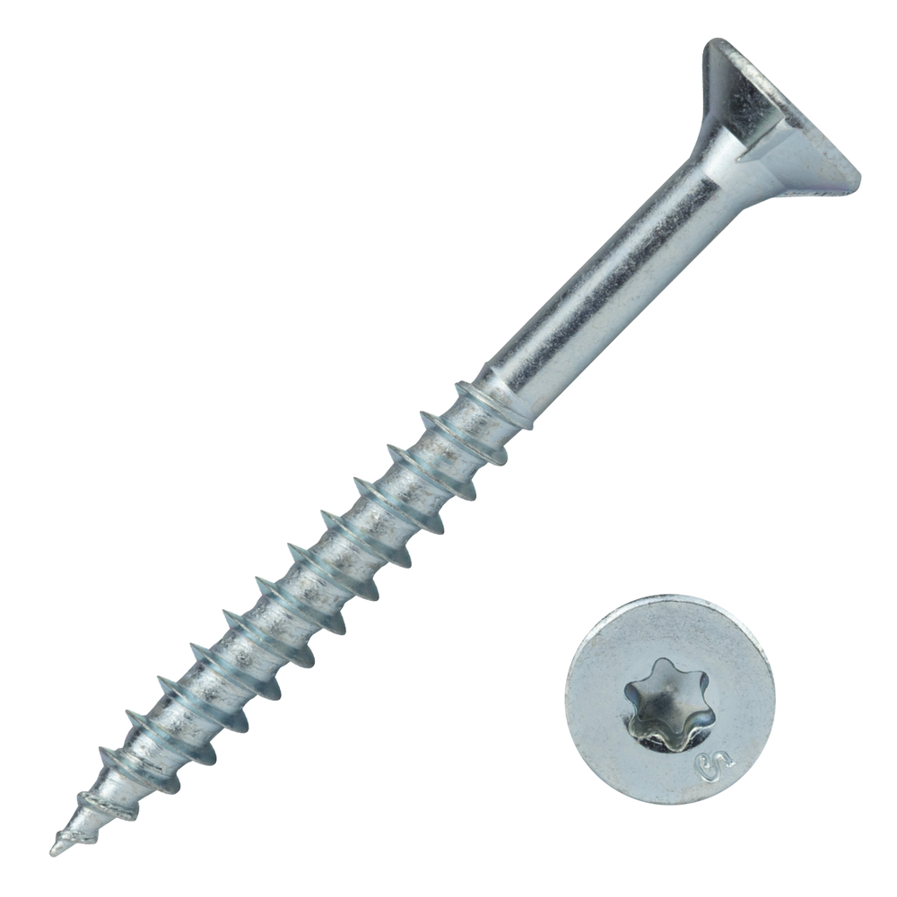 VoordeelemmerSpaanplaatschroevenVerzinkt5_0x50mmTorx20Deeldraad_1000stuks32