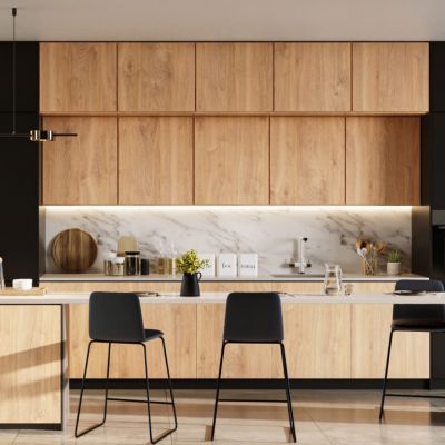 KeukenachterwandWitMarmersfeer