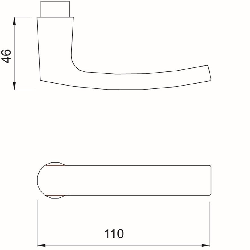 Blokmodeldeurkrukmaten