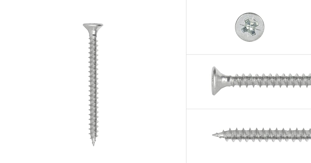 SpaanplaatschroevenVerzinkt4x45mmPozidriveVoldraad_200Stuks