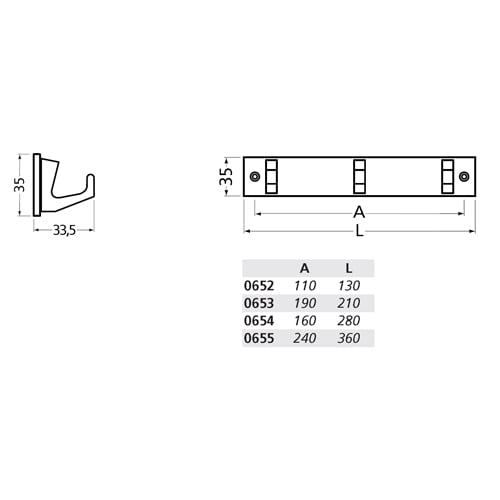 kapstokhaak_3_haaks_lijntekening