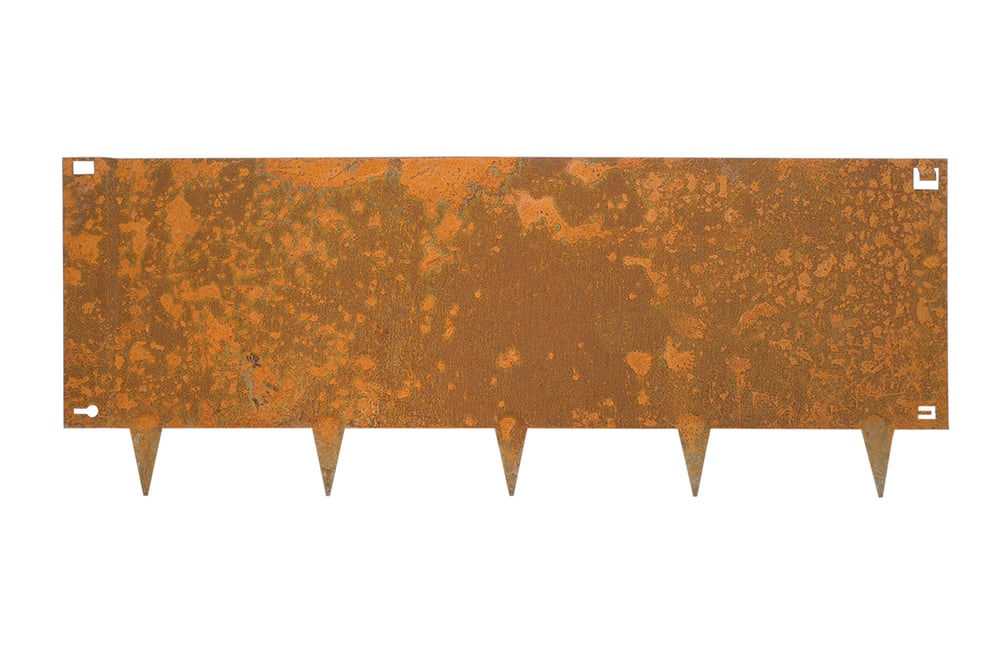 CortenstaalBorderrand40x106cmFlexibel